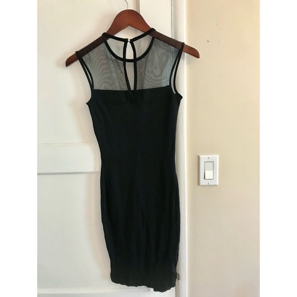 Diesel Dress with Mesh and Leather Bodice - Picture 12 of 16